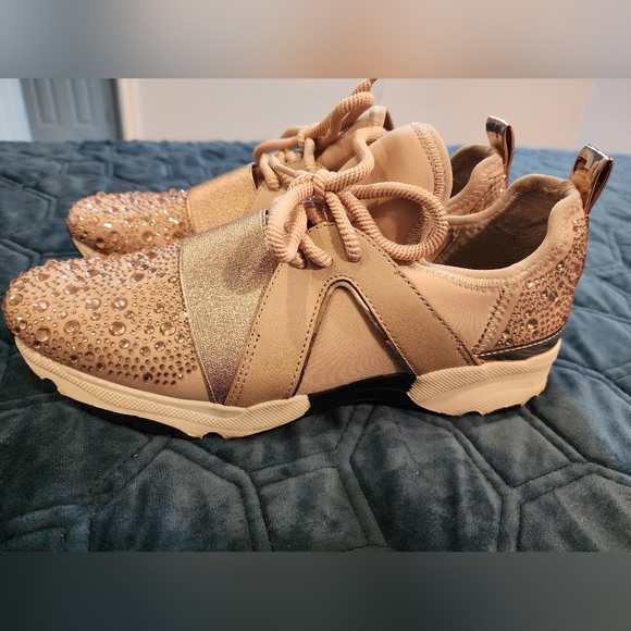 Carvela Rhinestone Sneakers - Picture 2 of 5